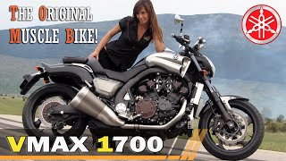 2023 YAMAHA VMAX 1700 - The Original MUSCLE Cruiser Bike!!