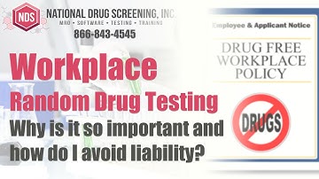 Workplace Random Drug Testing Benefits | Why Random Drug Testing