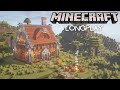 Minecraft Peaceful Longplay - Relaxing Adventure, Building a Savannah Starter House (No Commentary)