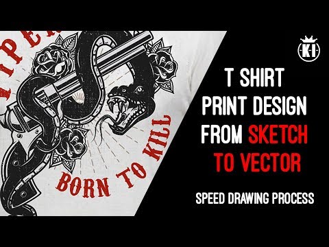 Video: How To Sketch A Print