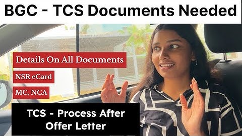 TCS BCG Explained🤩 All Documents 🎲 NSR MC NCA 🔥 Tamil - TCS Process After OL to JL 🚀