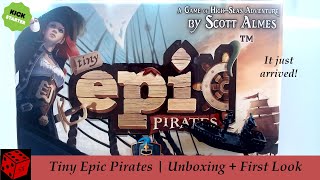 Unboxing/First Look | Tiny Epic Pirates: Kickstarter Deluxe Edition