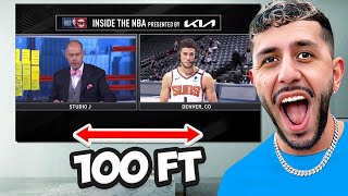 Surprising Brawadis with the World&#39;s BIGGEST TV!