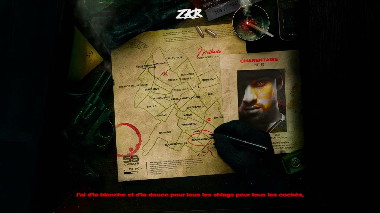 Watch Zkr - Charentaise (feat. RK) (Lyrics Video) on YouTube Watch Zkr - Charentaise (feat. RK) (Lyrics Video) on YouTube