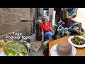 Cooking The MOST POPULAR FOOD In Togo ADEME With Epokoume Jute Leaves With Sorghum Dough 