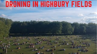 Dji Spark Droning | Cycling To Highbury Fields