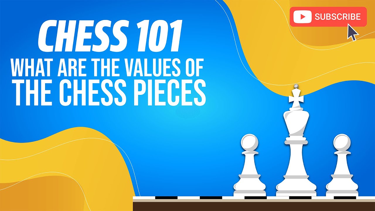 What are the values of the chess pieces? | Chess 101 - YouTube