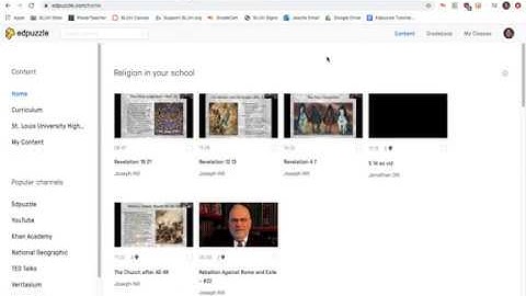Creating Content in EdPuzzle