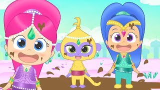 FIVE LITTLE BABIES with Teenie Genies 👶🏻 Nursery Rhymes for kids with cartoons