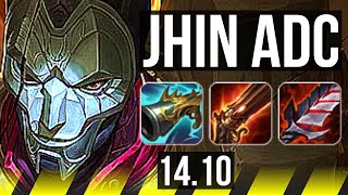 JHIN & Thresh vs CORKI & Alistar (ADC) | 1900+ games, 4k comeback | KR Master | 14.10