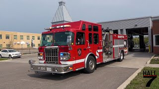 Brampton Fire & Emergency Services - Pumper 204 Responding