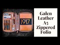 REVIEW | Undyed Galen Leather A5 Zippered Folio Unboxing & Review