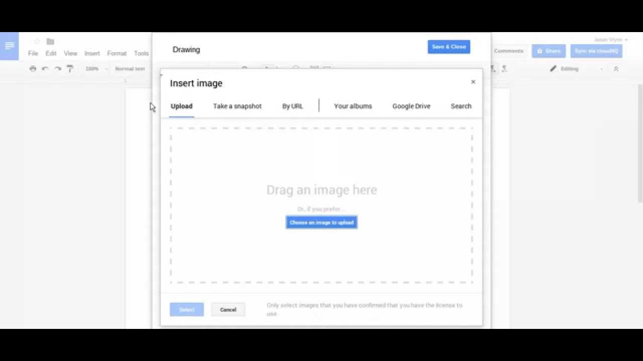 How to put text over an Image in Google Docs