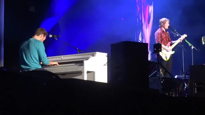Ed Sheeran with Chris Martin - Thinking Out Loud @...
