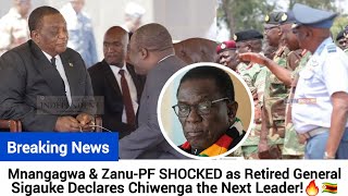 Mnangagwa & Zanu-PF SHOCKED as Retired General Winston Mapuranga Declares Chiwenga the Next Leader!