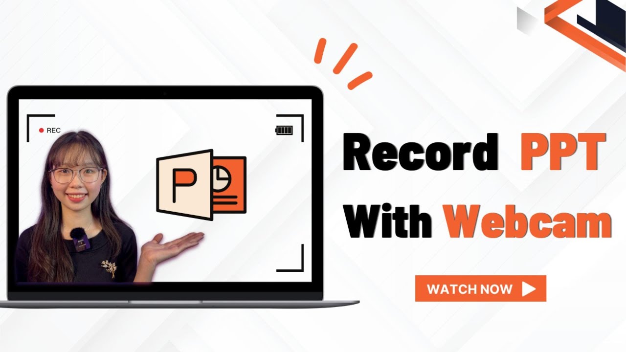 record powerpoint presentation with webcam video