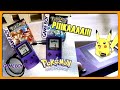 Pokemon bleu et rouge sur nintendo game boy color change avec le cble link  pub  tf1  2000