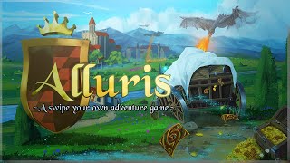 Alluris - A card game like Oregon Trail and Tinder screenshot 2