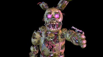 [FNAF/SFM/SHORT] Springtrap FNaF AR Workshop Animation Reimagined