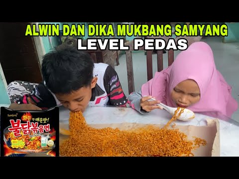 ALWIN DAN DIKA MUKBANG MIE SAMYANG!!!