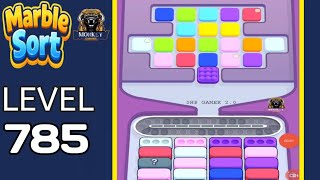 Marble Sort level 785 walkthrough solution