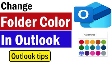 How To Change Folder Color in Outlook | How To Color Code Folders in Outlook | Outlook Folder Color
