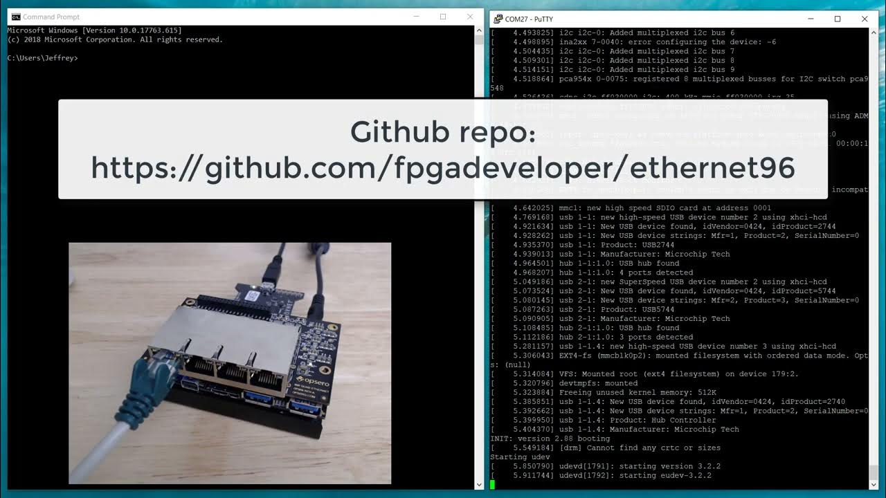 Ultra96 Measuring Maximum Throughput of Gigabit YouTube