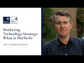 Marketing technology strategy what is martech  oxford sad