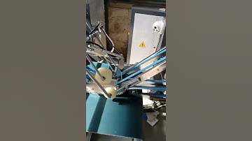 Medicine box making machine, perfect speed!!!# Roalm folder gluer machine