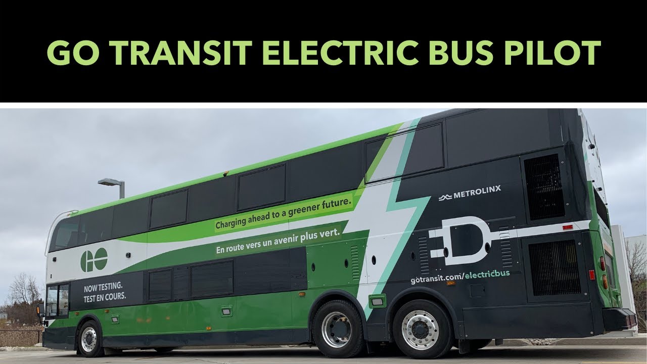 Meet GO Transit’s first fully electric bus YouTube