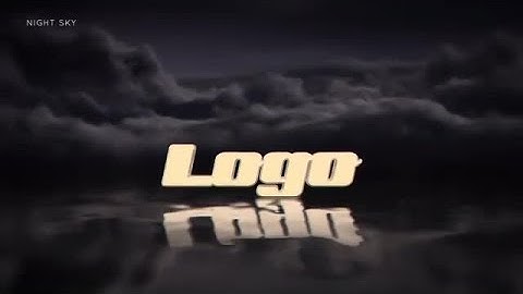 3D Sea Logo Reveal After Effects Templates