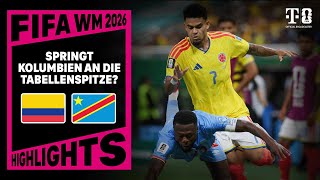 Colombia vs. DR Congo, Highlights with live commentary | 2026 FIFA World Cup | MAGENTA TV