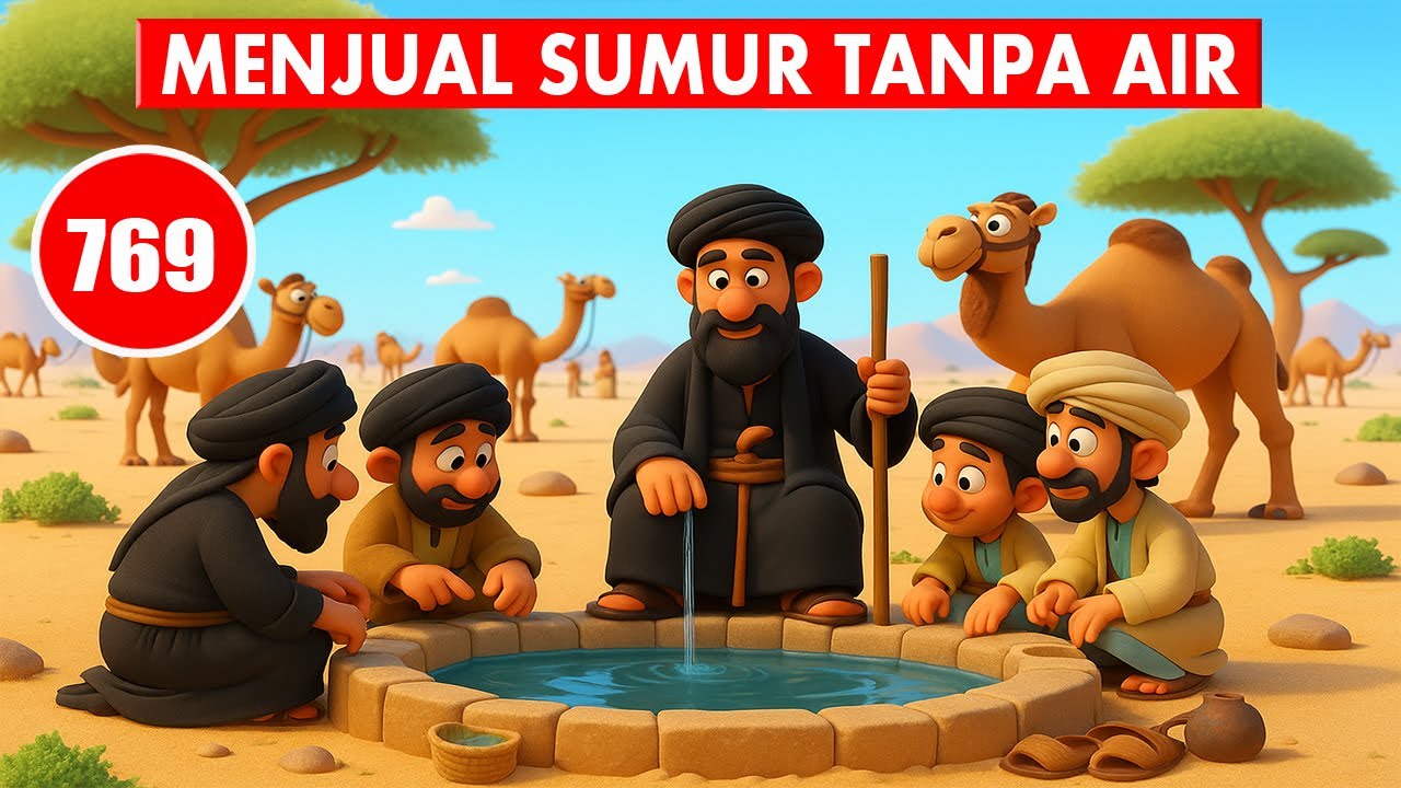 KISAH CERDIK ABU NAWAS : MENJUAL SUMUR TANPA AIR - HUMOR SUFI