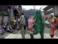 平成29年4月20日 飛騨古川祭 水穂神社金蔵獅子