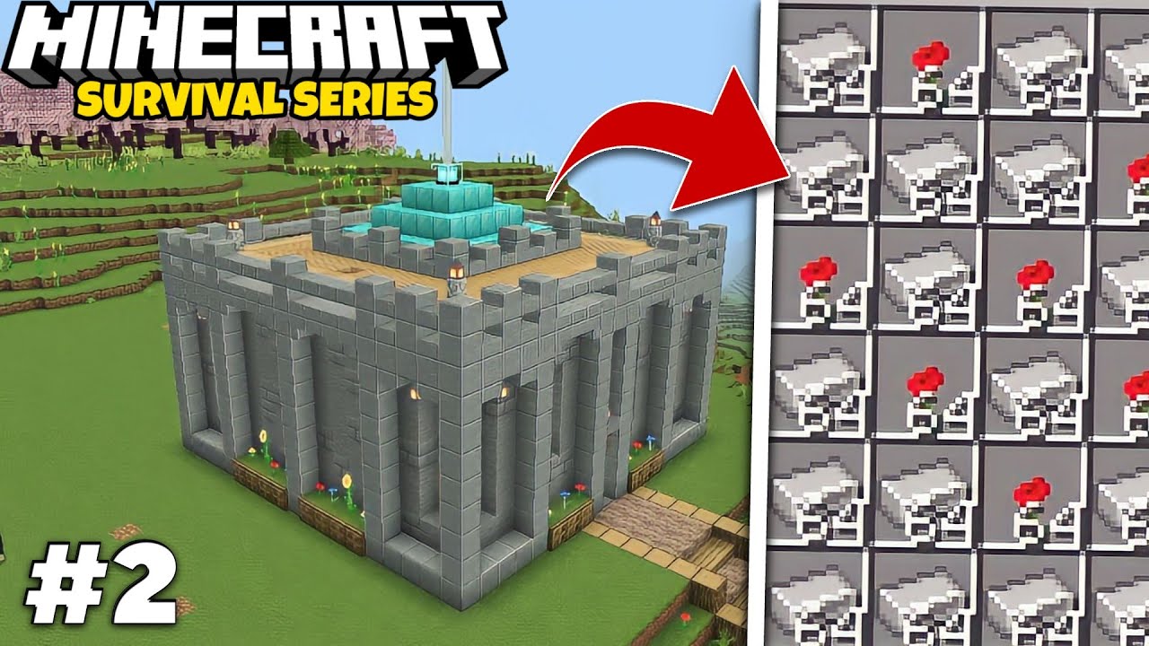 I Build The Best Iron Farm in 1.21 | Minecraft Pe 1.21 Survival Series ...