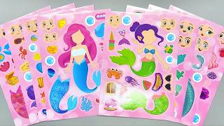 8 Kind of Mermaid Theme Stickers 🧜‍♀️✨ | Cute Mermaid Face Swap & Dress Up Fun screenshot 3