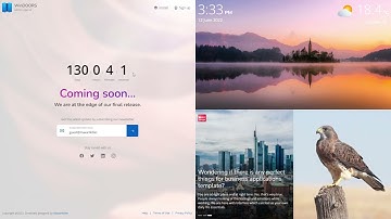 Coming Soon screen | Get WinDOORS | HTML Template |Responsive Multipurpose with Multi Device Support