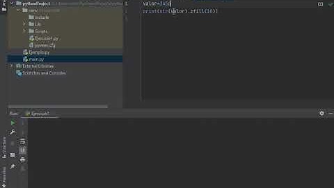 40 Anteponer ceros para rellenar un texto Metodo zfill en Python