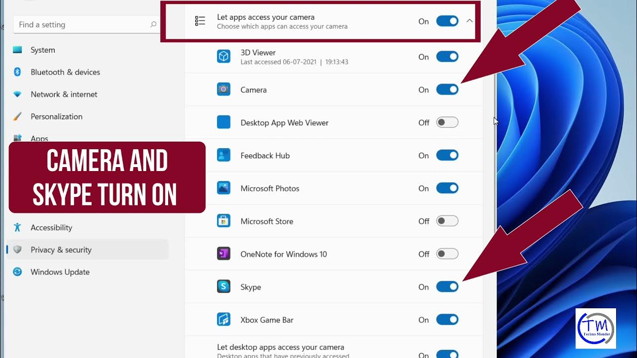 Fix Skype cam Not Working in Windows 11 YouTube