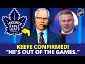 Breaking sheldon keefe announced star is out of the games watch now toronto maple leafs news