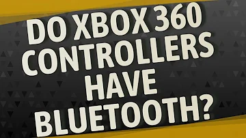 Hat der Xbox 360 Controller Bluetooth?