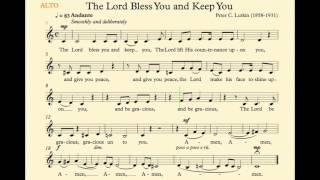 The Lord Bless You and Keep You (Lutkin) - Alto Track