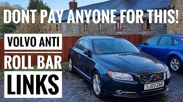 Volvo Rear Anti Roll Bar Replacement (Sway bar Link) - P3 V70 | XC70 | S80 | S60 | V60 | XC60