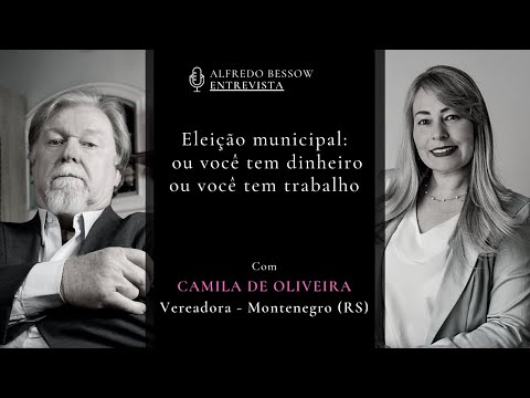 Alfredo Bessow entrevista Camila de Oliveira, vereadora eleita em Montenegro (RS)