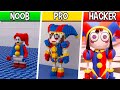 LEGO Pomni : Noob, Pro, HACKER! / (The Amazing Digital Circus)