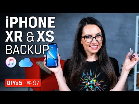 iPhone Tips - How to backup iPhone XR, XS ➡️ DIY in 5 Ep97