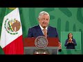Conferencia de prensa matutina, desde Palacio Nacional. Lunes 19 de abri...