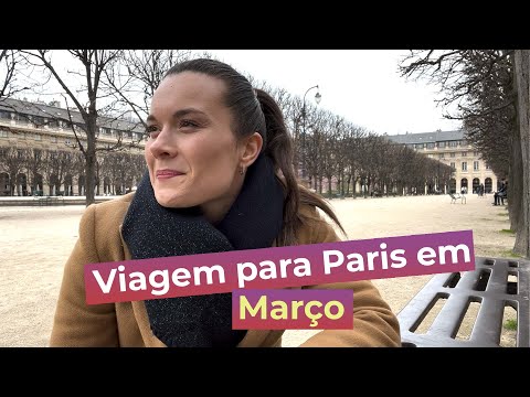 Vídeo: Março em Paris: guia de clima e eventos