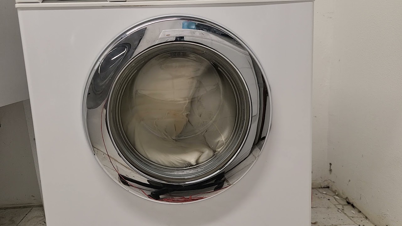 Miele Touchtronic w3033 Front Load Washer MasterCare Pillows Cycle
