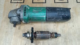 Rusty Angle Grinder Restoration Makita M0900M